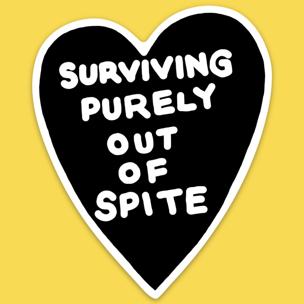 'Purely Spite' Sticker - The Regal Find