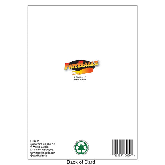 "Something In The Air" - Birthday Card - The Regal Find
