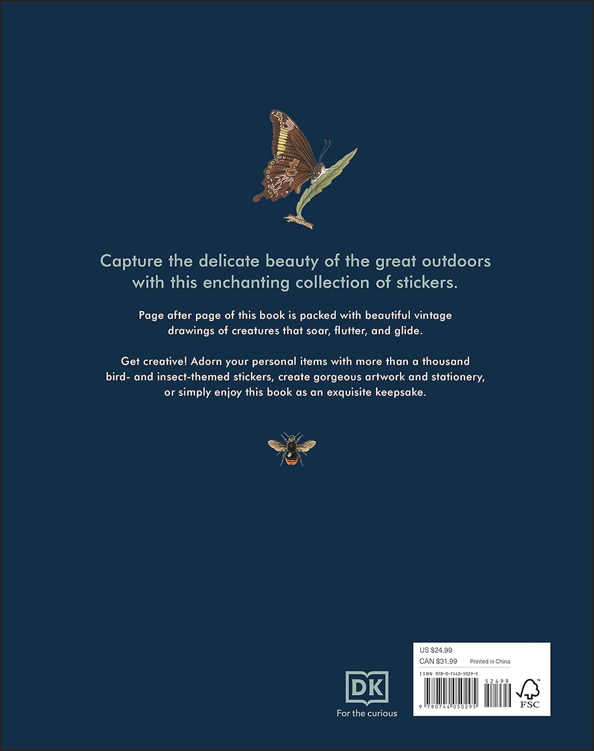 The Bees, Birds & Butterflies Sticker Anthology - The Regal Find