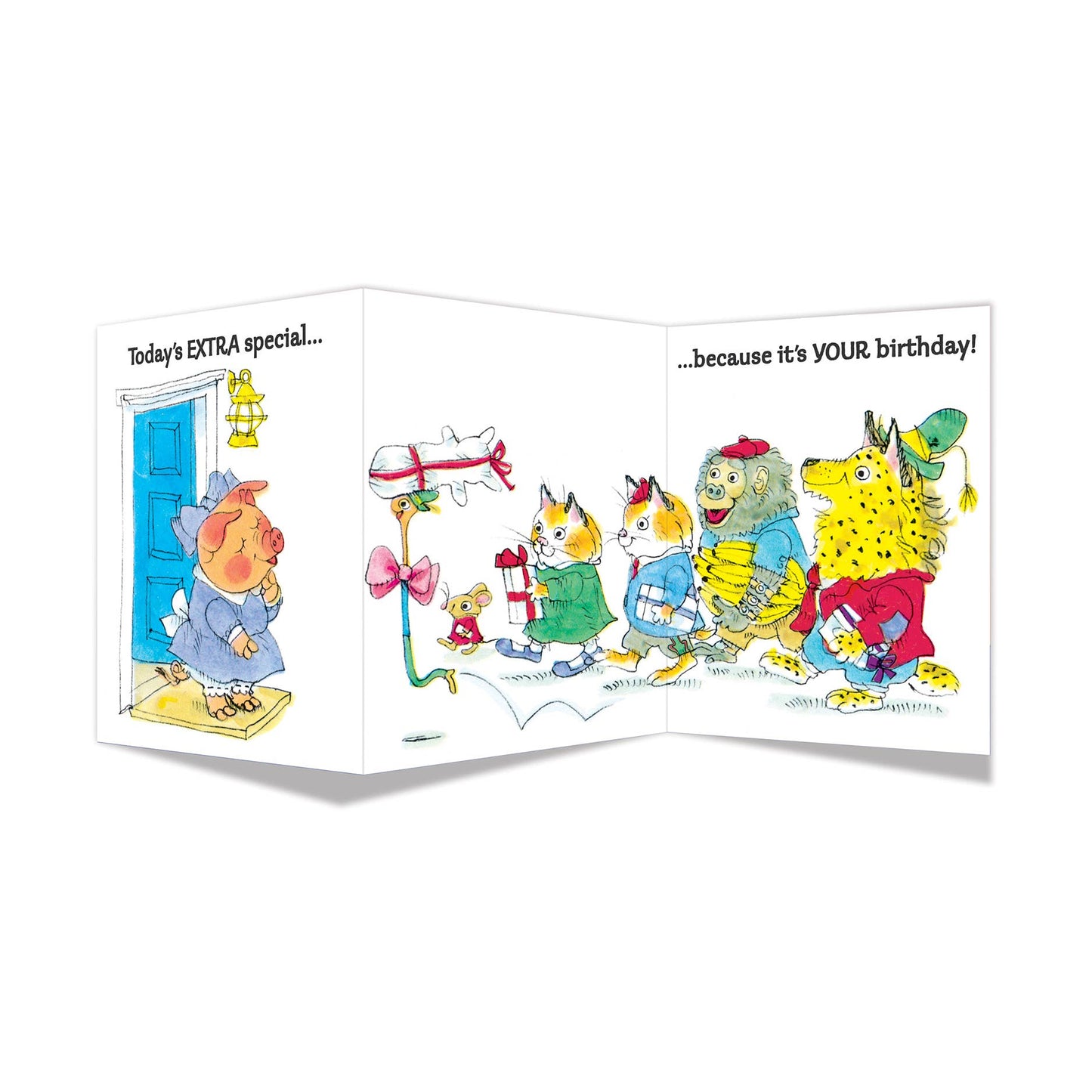 Very Special Day Tri - Fold Birthday Card - The Regal Find
