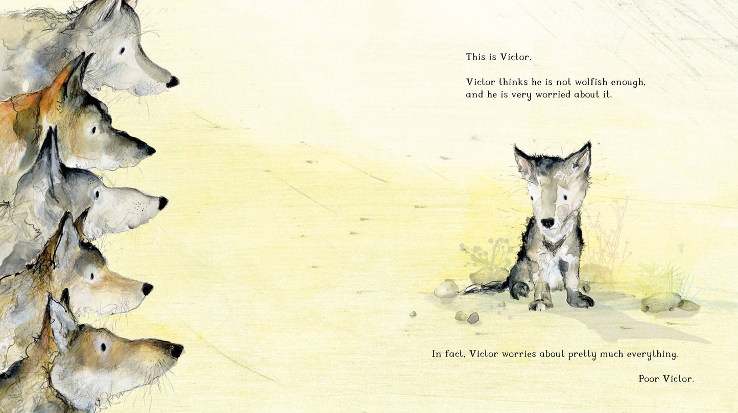 Victor, the Wolf with Worries by Catherine Rayner - The Regal Find