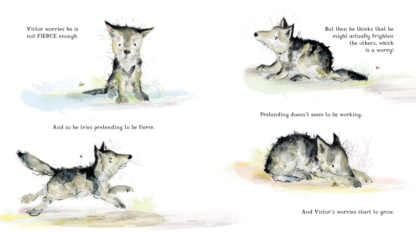 Victor, the Wolf with Worries by Catherine Rayner - The Regal Find