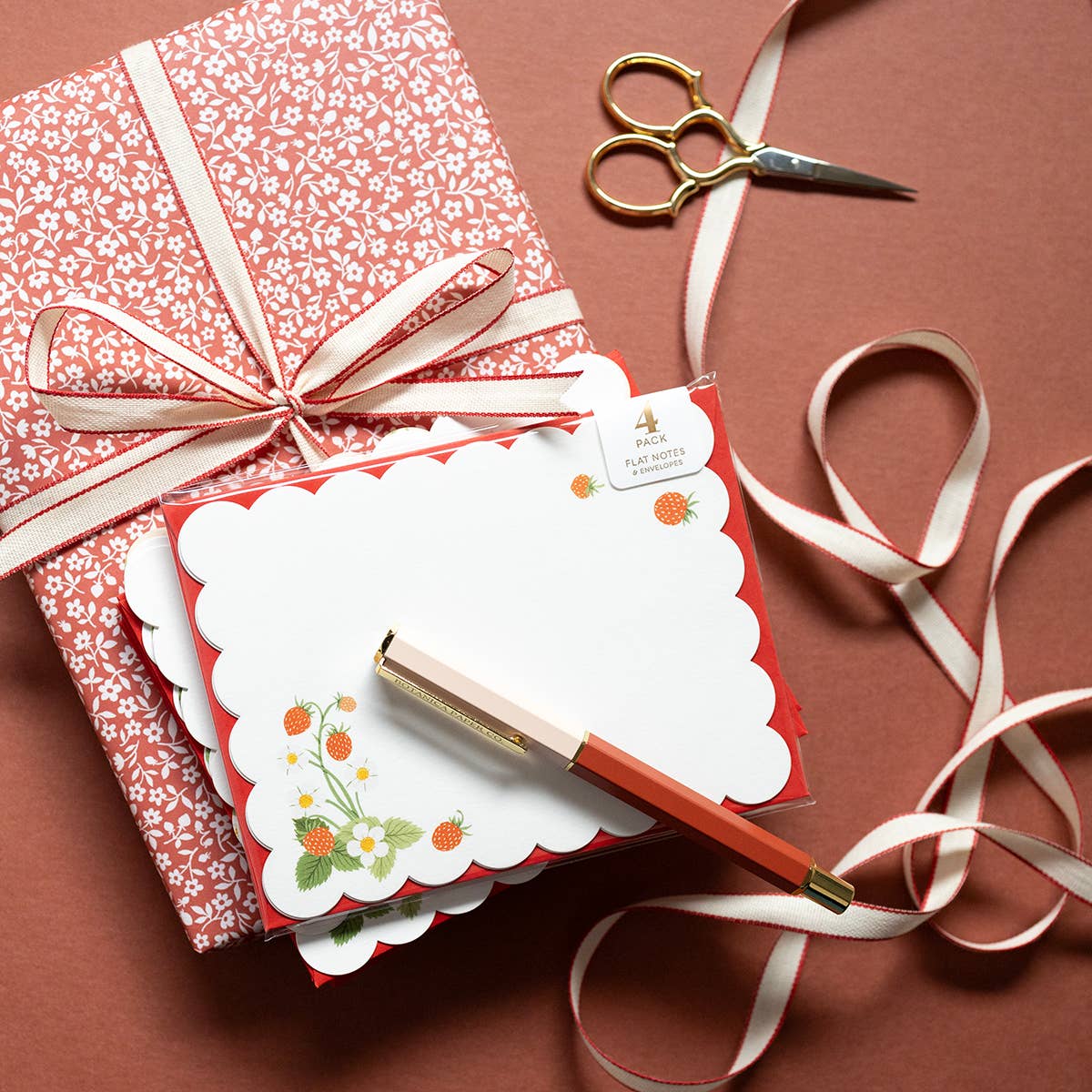 WILD STRAWBERRIES Notecards | Set of 4 - The Regal Find