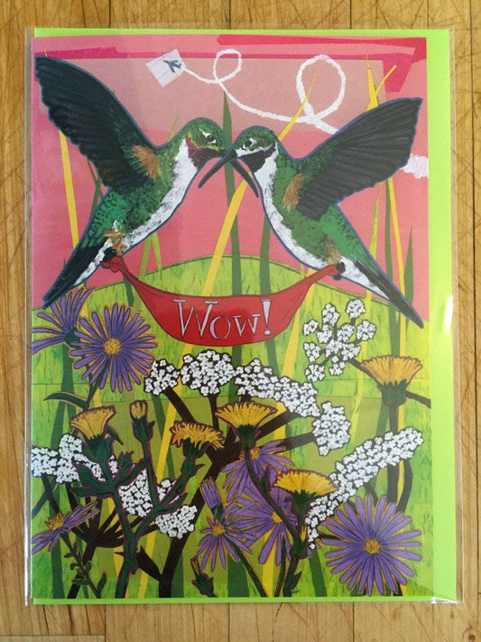 WOW! Hummingbirds Card - The Regal Find