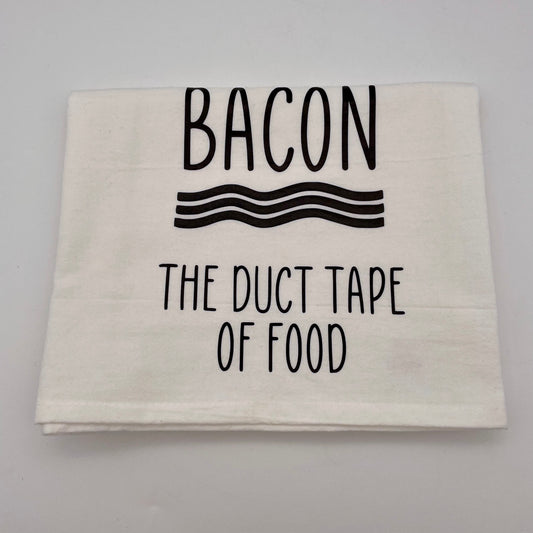 Bacon Duct Tape Dish Towel