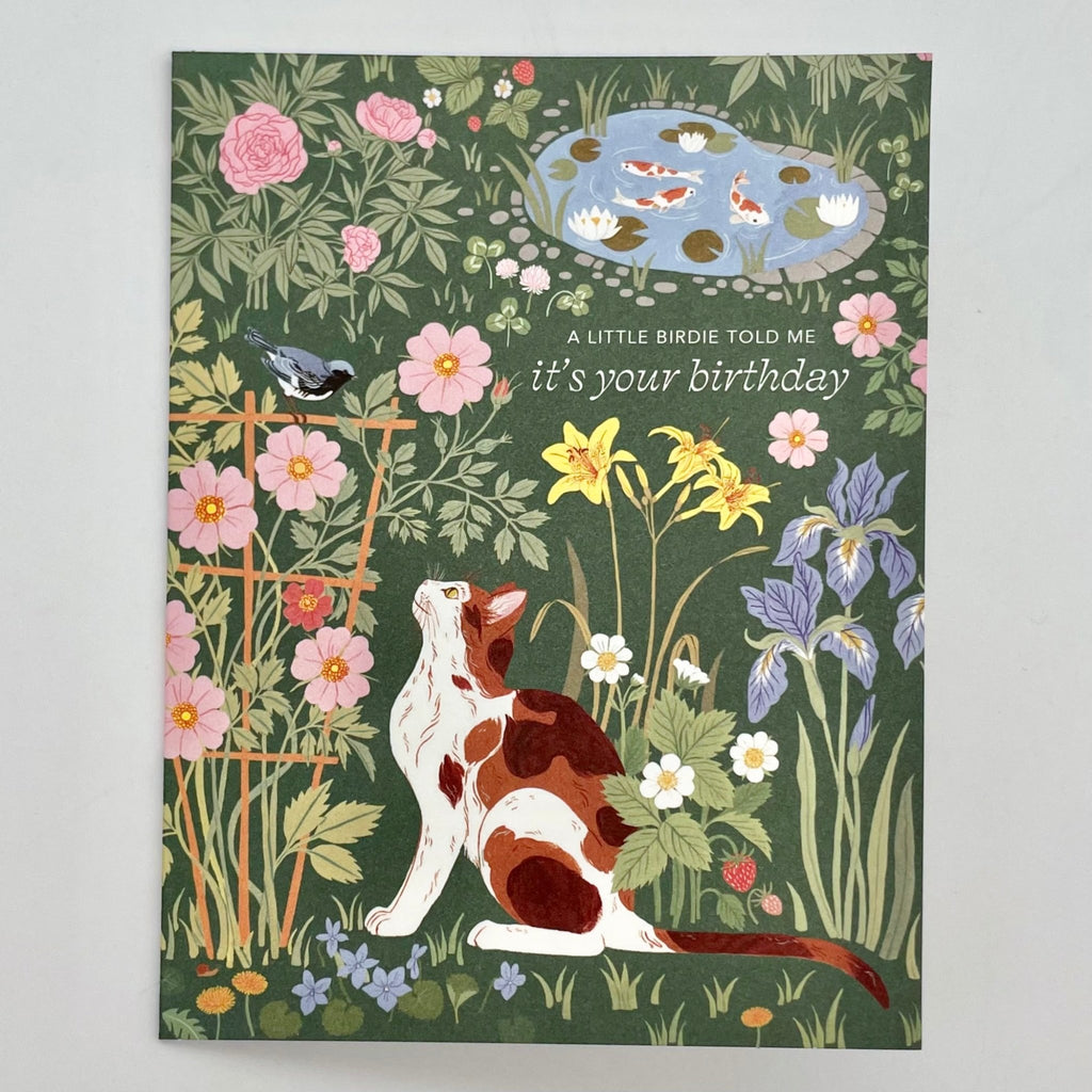 A Little Birdie Birthday Card - The Regal Find