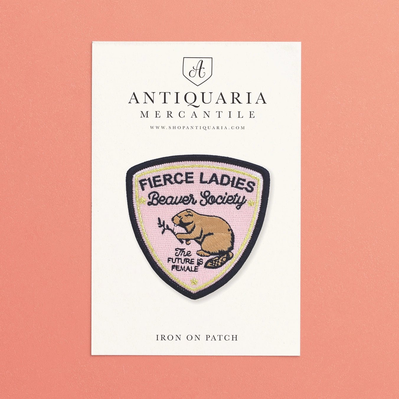 Beaver Society Embroidered Patch - The Regal Find