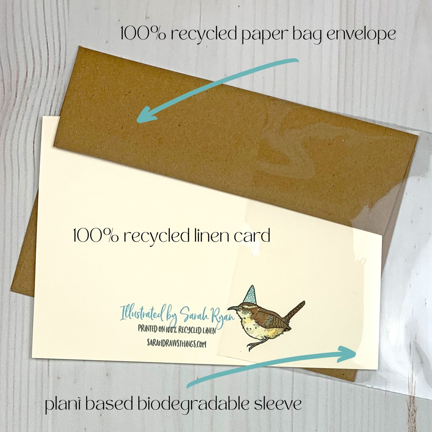 Cardinal Heart 5x7" Notecard - The Regal Find