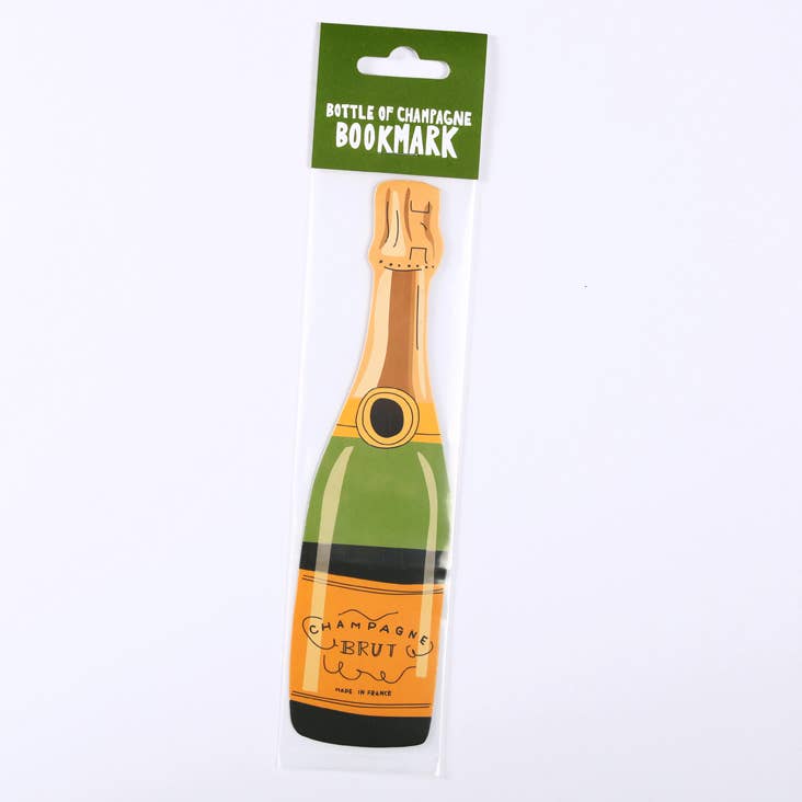 Champagne Bookmark (it's die cut!) - The Regal Find