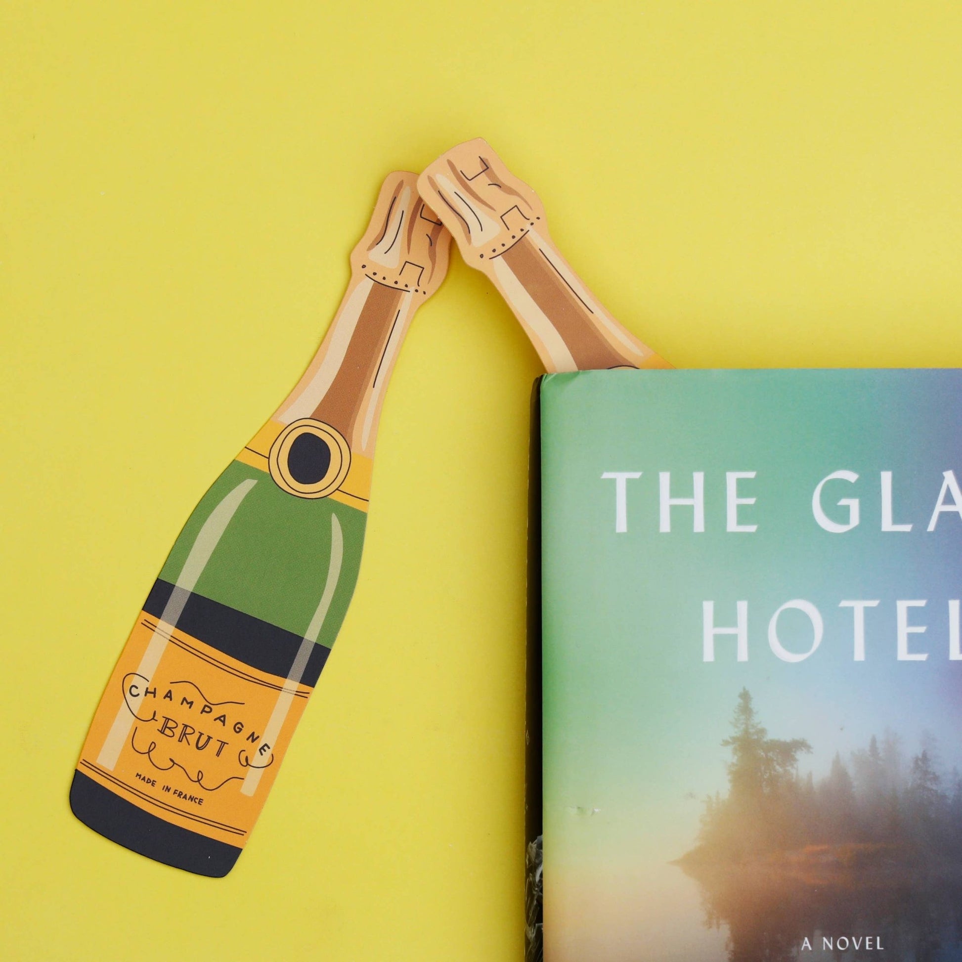 Champagne Bookmark (it's die cut!) - The Regal Find
