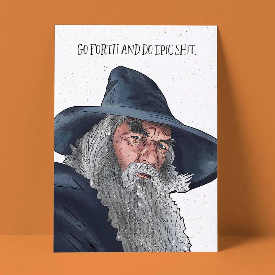 Do Epic Sh*t Graduation Card - The Regal Find
