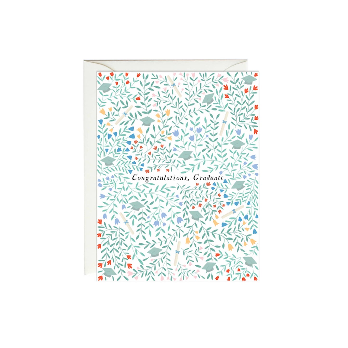 Floral Graduation Card - The Regal Find