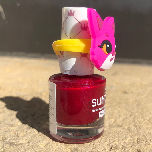 Fox Ring Nail Polish - Deep Dark Red - The Regal Find