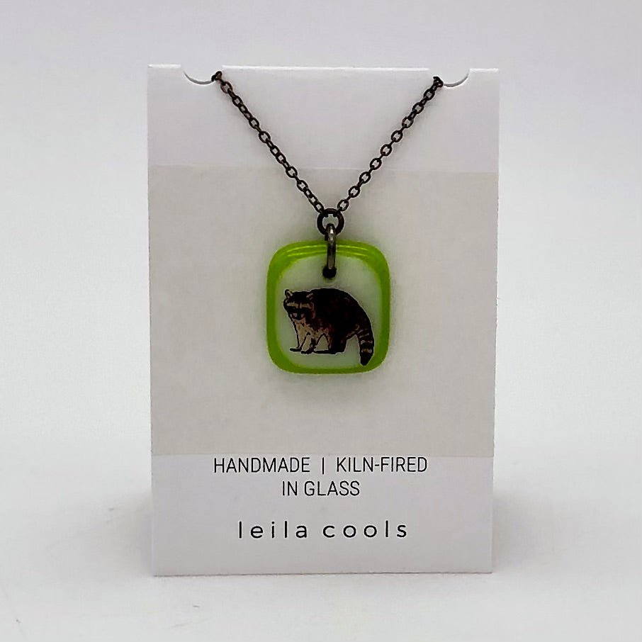 Glass Bead Necklaces of a Raccoon - The Regal Find