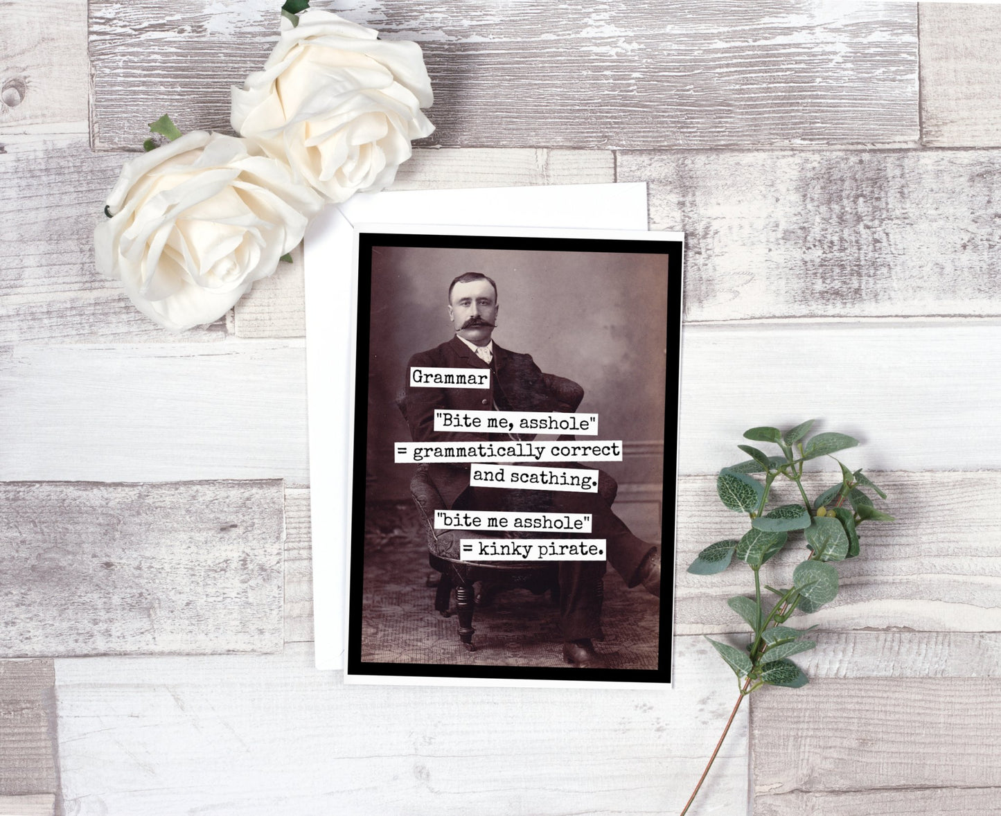 Grammar. "Bite Me, Asshole" = Grammatically Correct... - The Regal Find