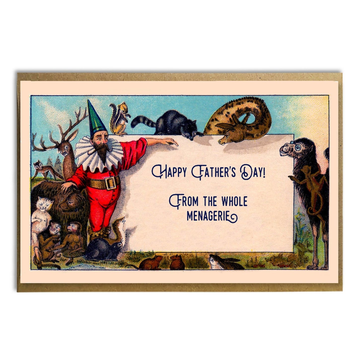Happy Father's Day From the Whole Menagerie; Vintage Animals - The Regal Find