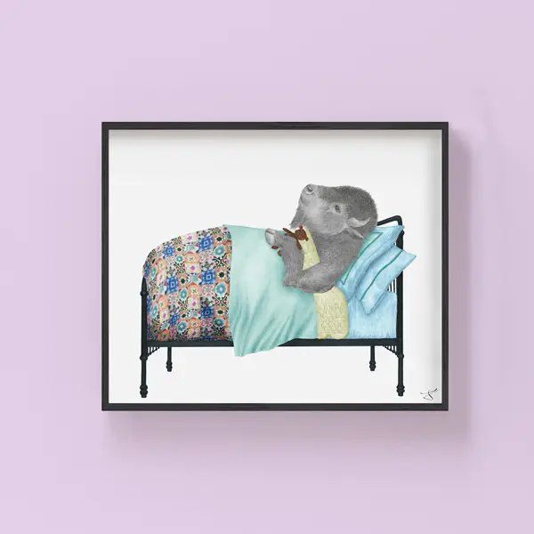 Harvey Curranhall Plains Bison (& Gaucho) Portrait Study - The Regal Find