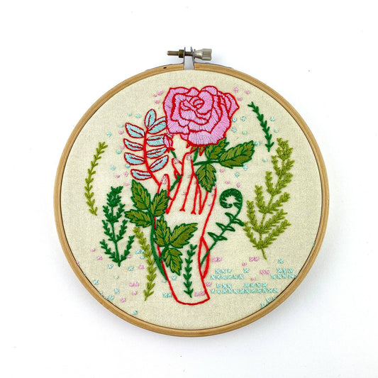 Hello From Rose City Embroidery Kit - The Regal Find