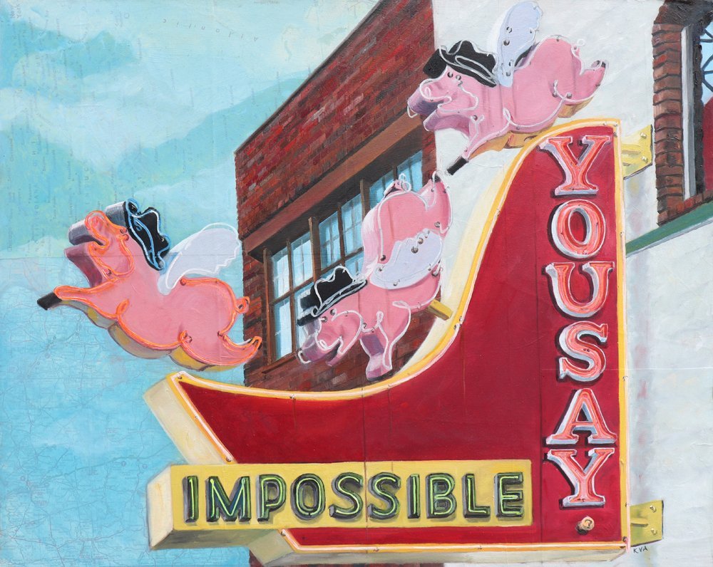 Impossible Map Print - The Regal Find