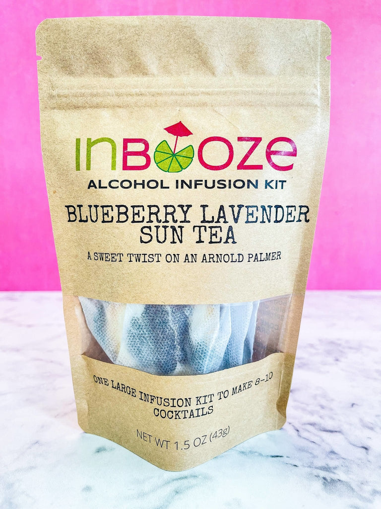 InBooze Blueberry Lavender Sun Tea Alcohol Infusion Kit - The Regal Find
