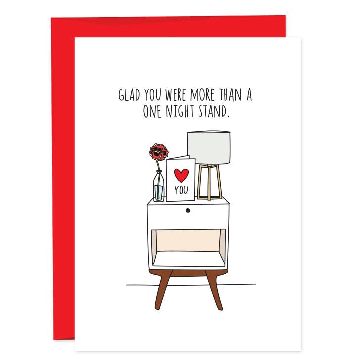 One Night Stand Greeting Card - The Regal Find