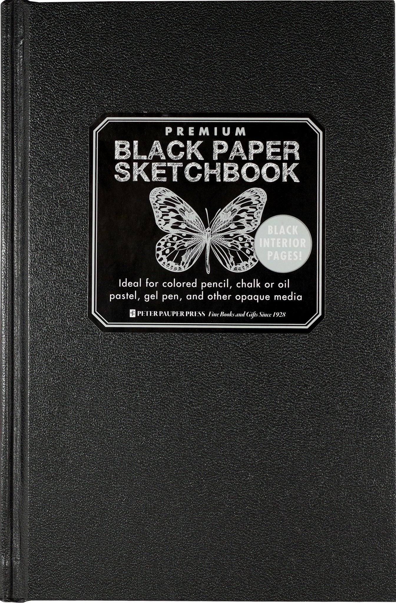 Premium Black Paper Sketchbook - The Regal Find
