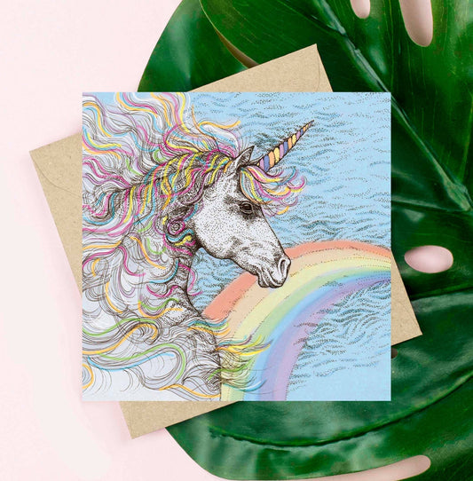 Unicorn Greeting Card - The Regal Find