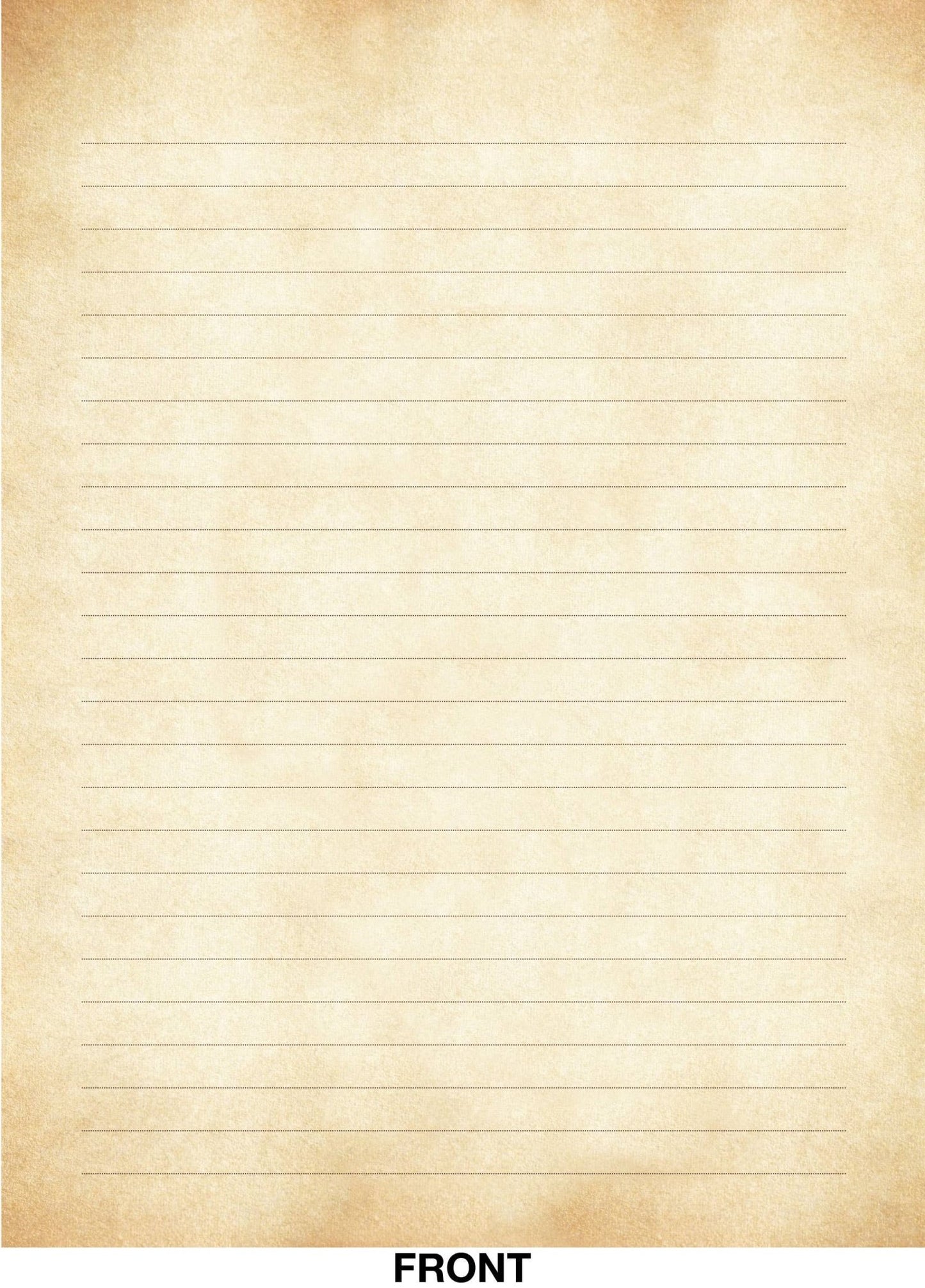 Vintage Parchment Lined Stationery Set - The Regal Find