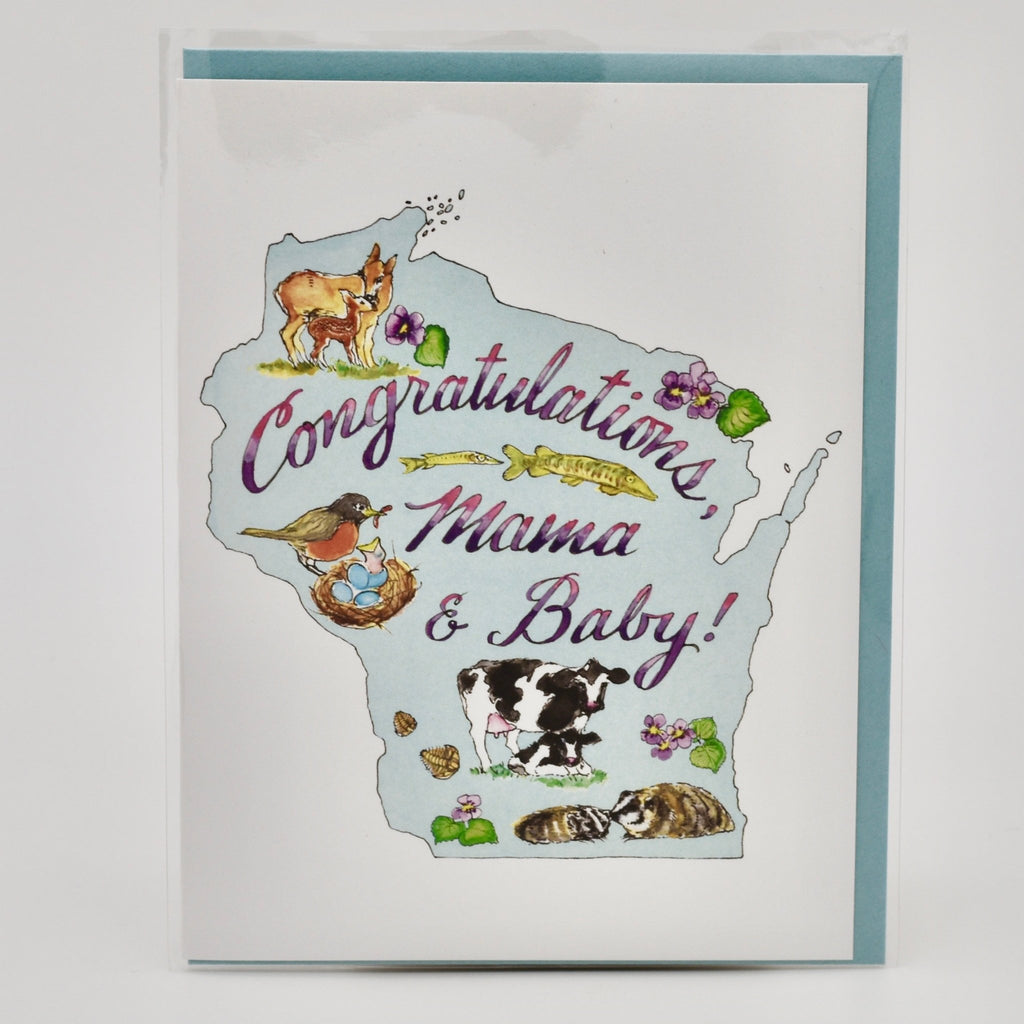 Wisconsin Mama & Baby Card - The Regal Find