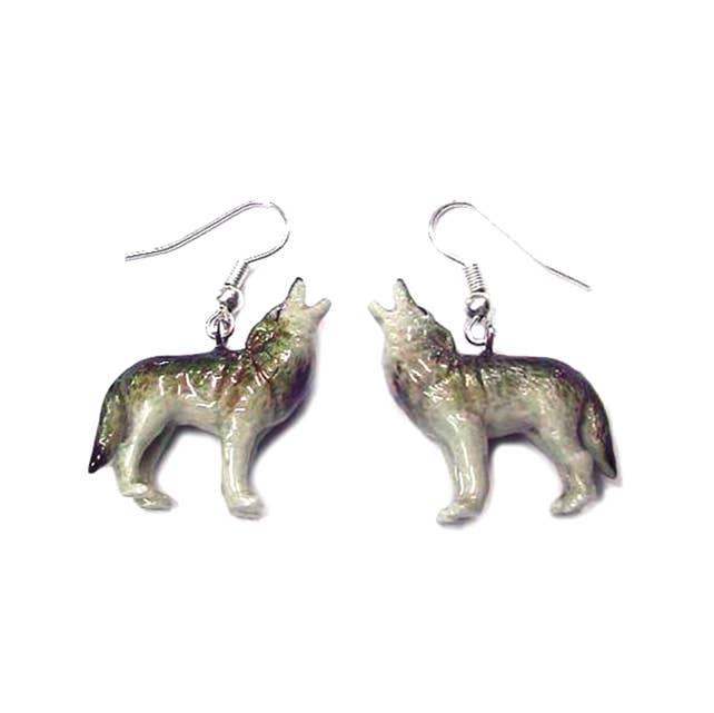 Wolf Earrings - The Regal Find
