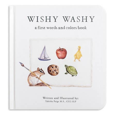 Wishy Washy Board Book by Tabitha Paige