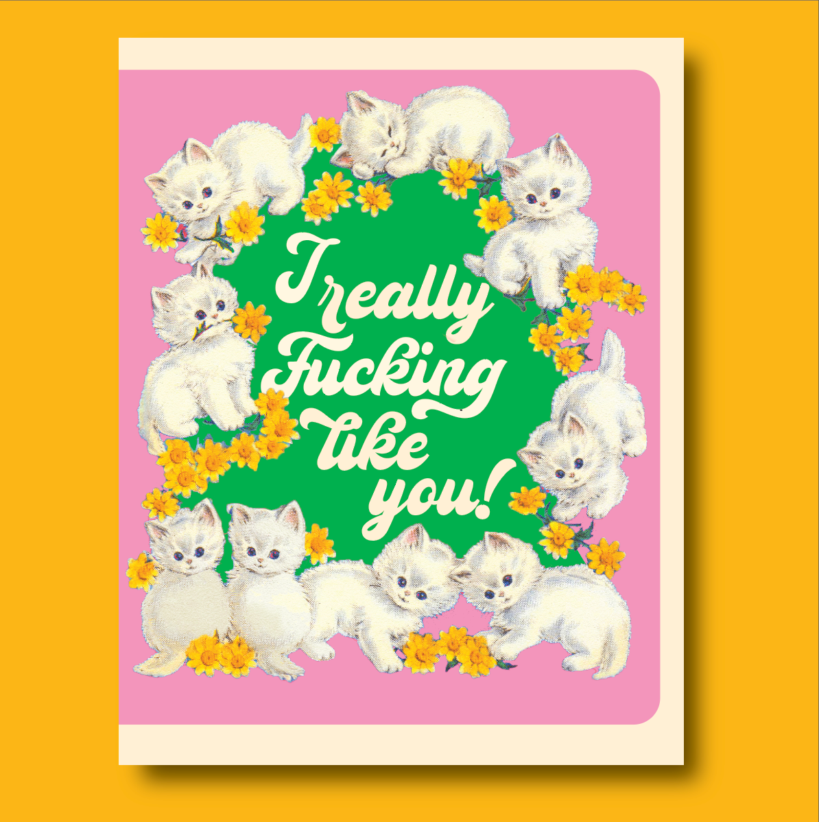 Really Fucking Like You Card