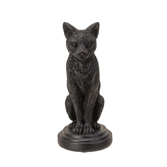 Faust's Familiar Haunted Mansion Cat Candle Holder