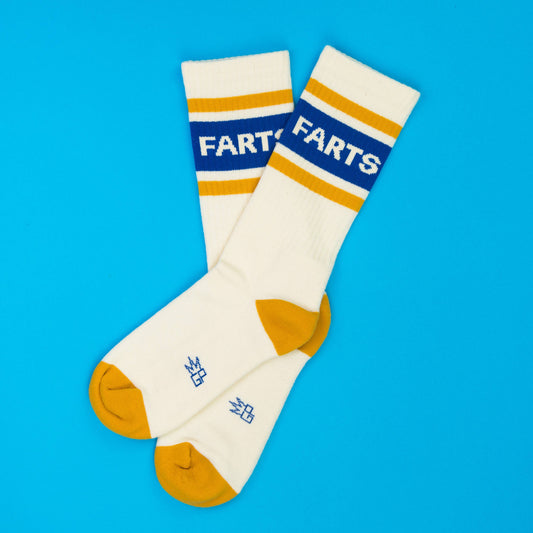 Farts Gym Crew Socks