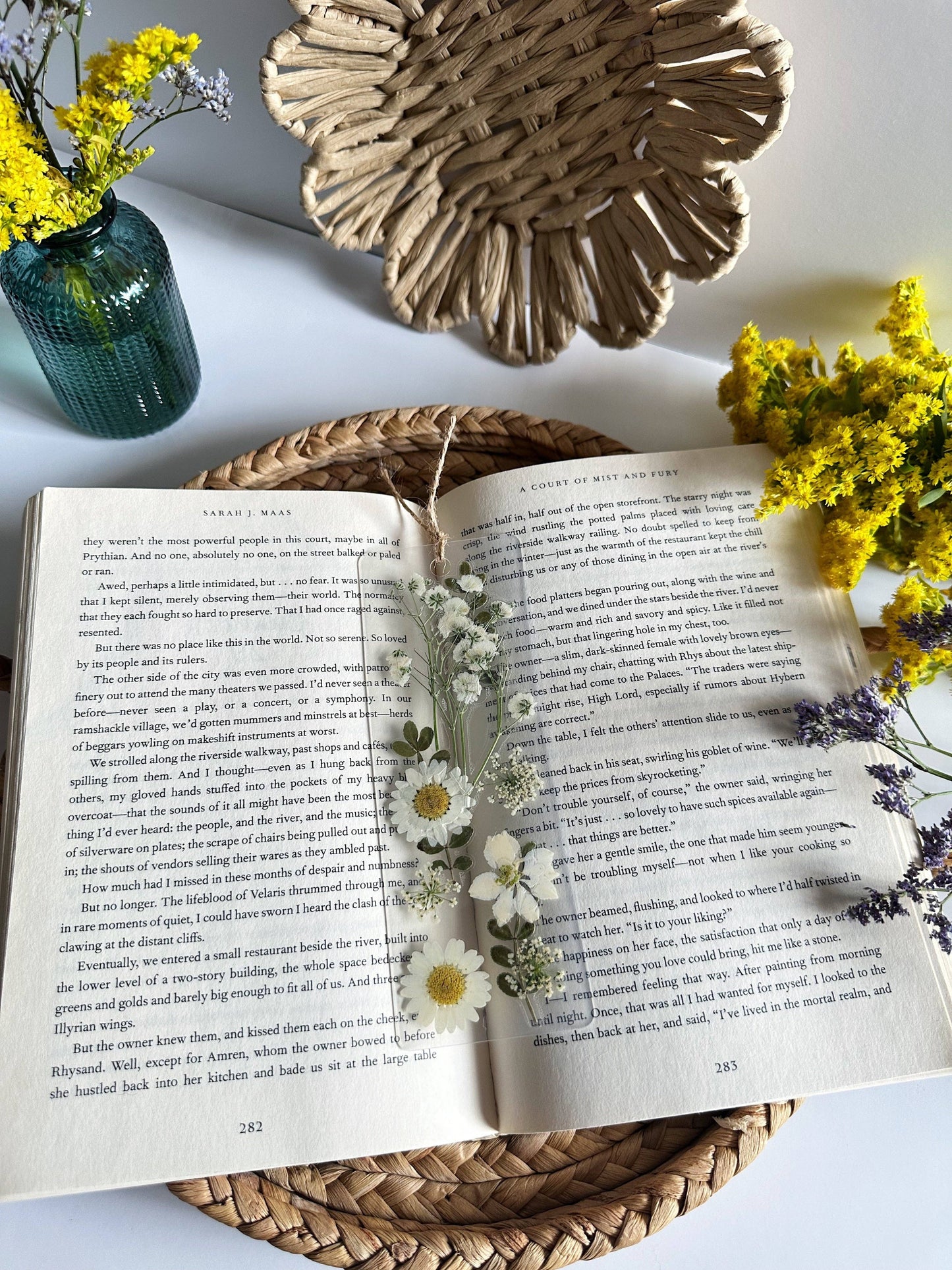 Cottage Meadows Bookmark