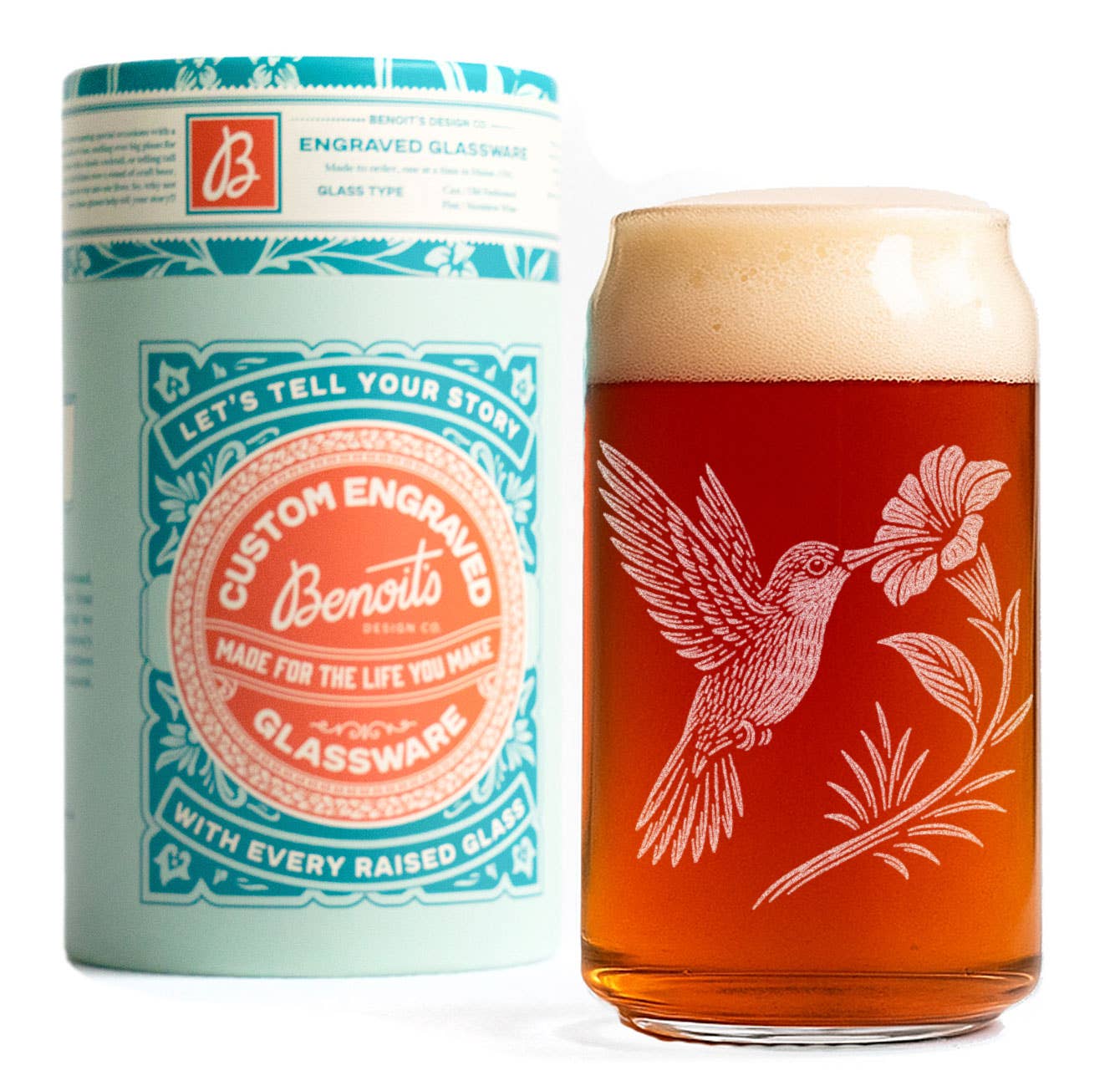 Hummingbird Glasses: Stemless Wine