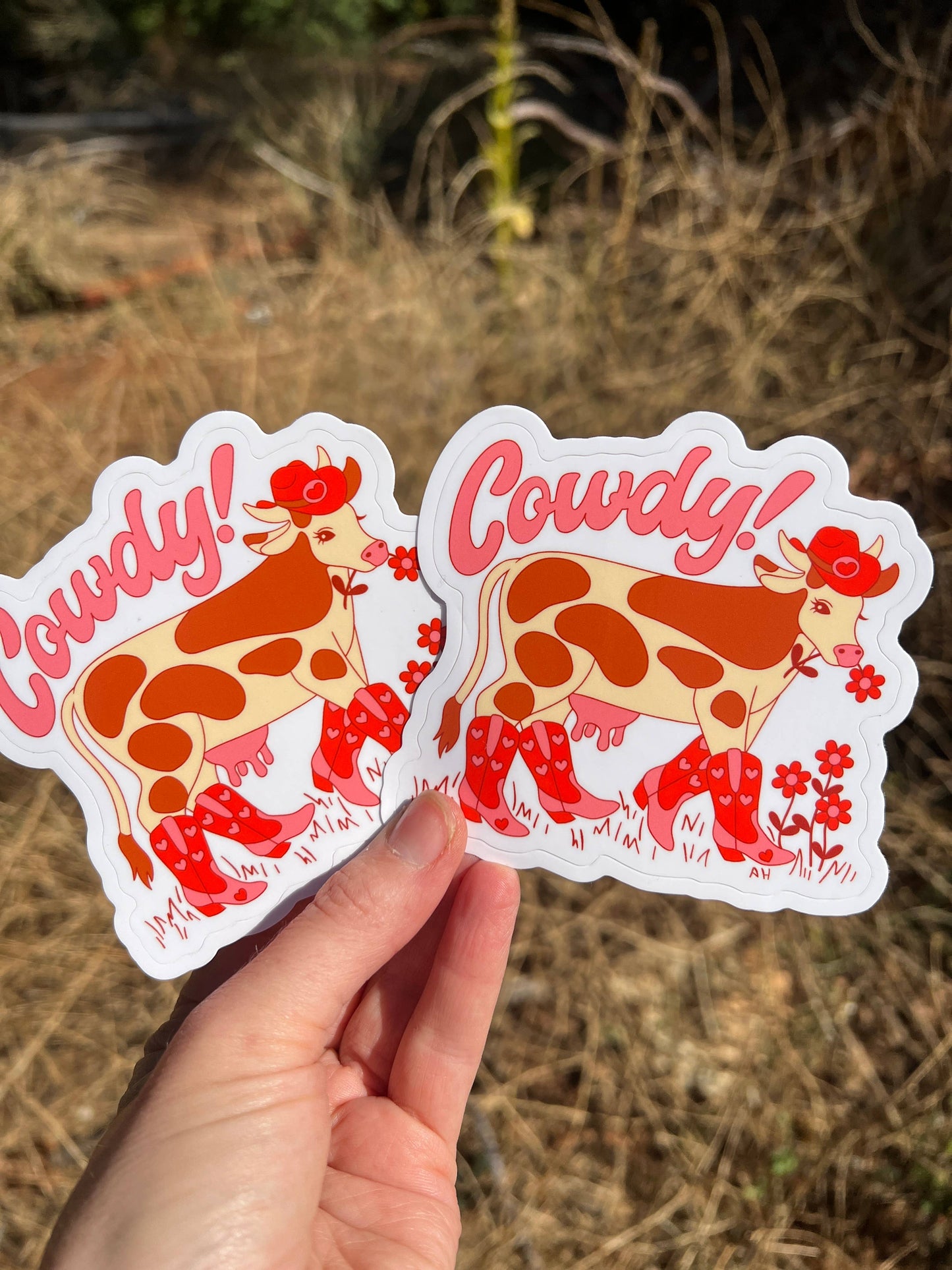 Cowdy! Sticker