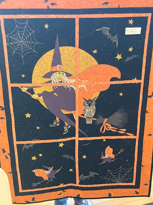 Halloween Quilted Window Banner