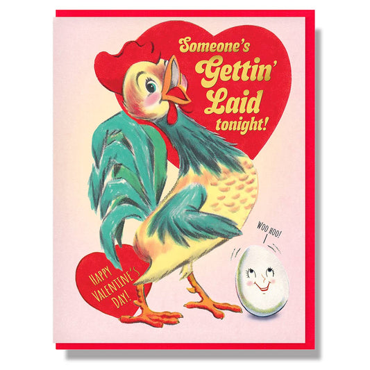 Getting Laid Tonight! Happy Valentine's Day Card