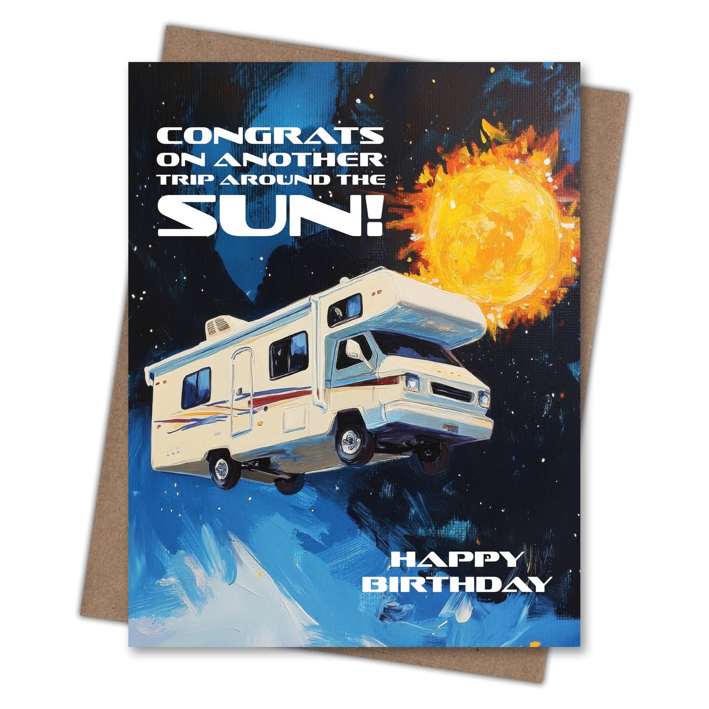 Trip Around the Sun Card