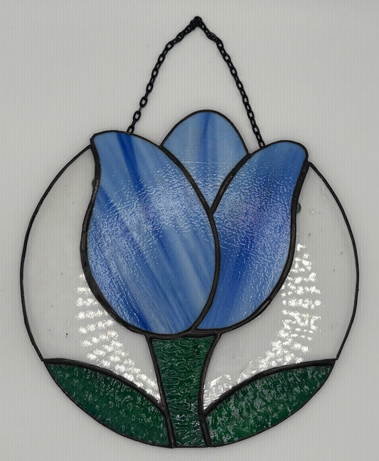 Stained Glass Tulip