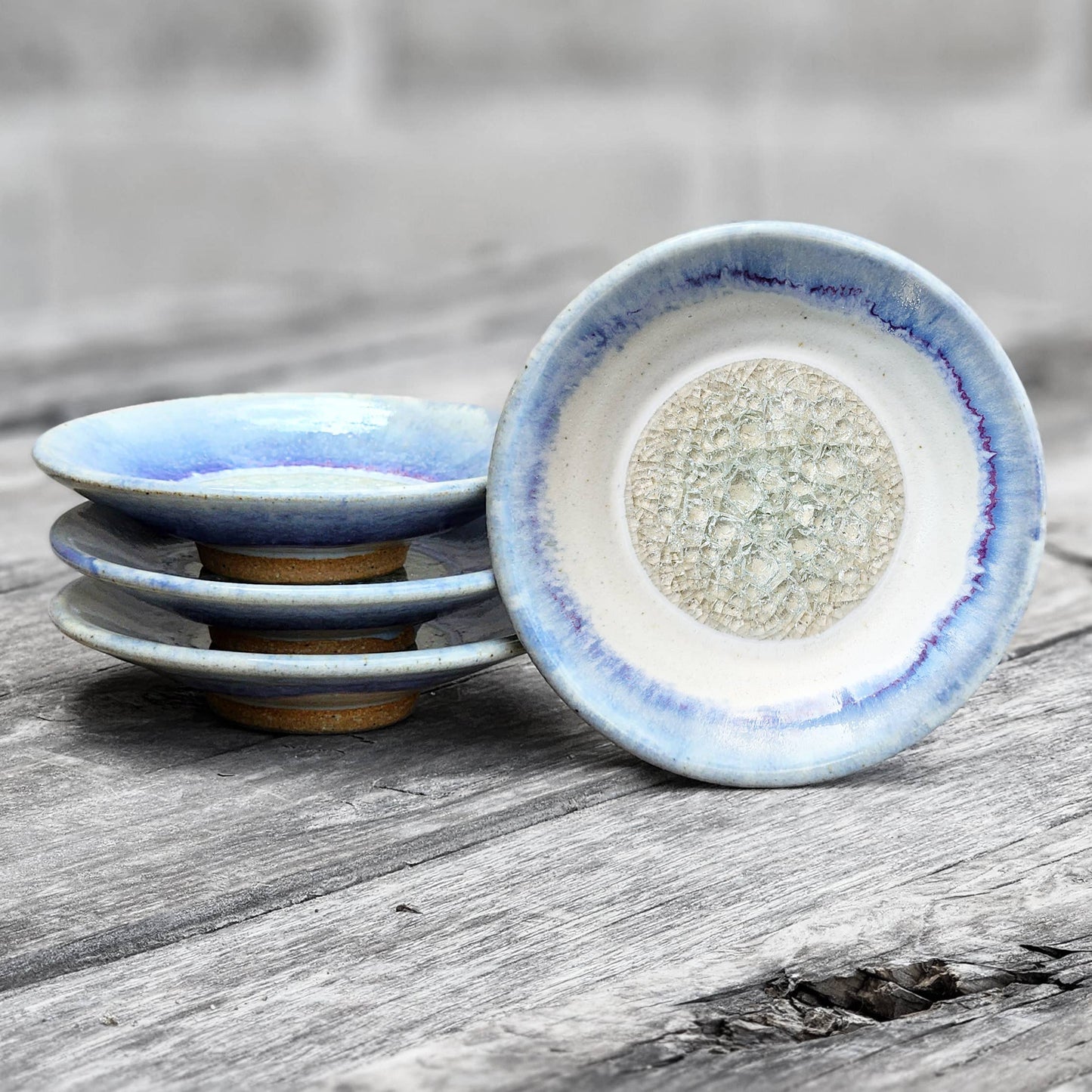 Handmade Ring Dish - Purple Rose