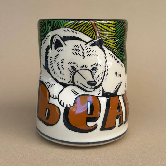 Lucky Bear Cup - XLarge Ceramic Mug