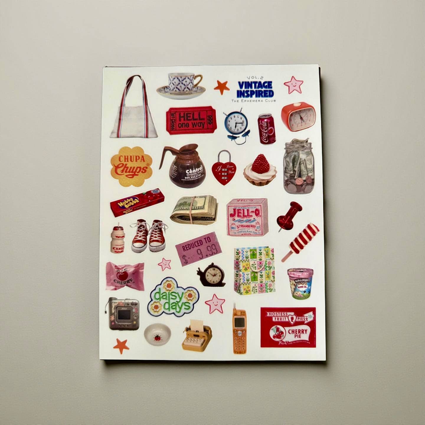 Vintage Inspired Sticker Sheet: Vol. 2