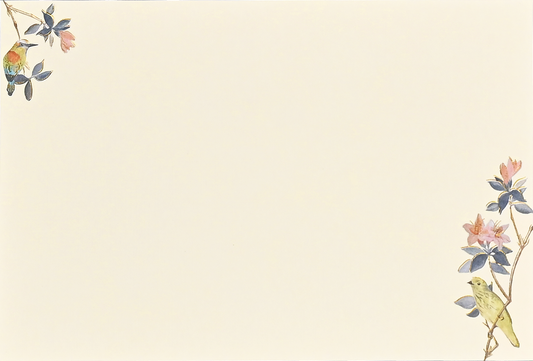 Bird Garden Correspondence Cards