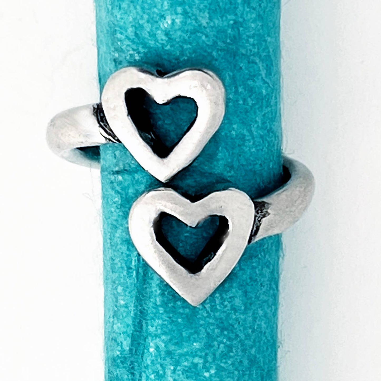 Hearts Adjustable Ring