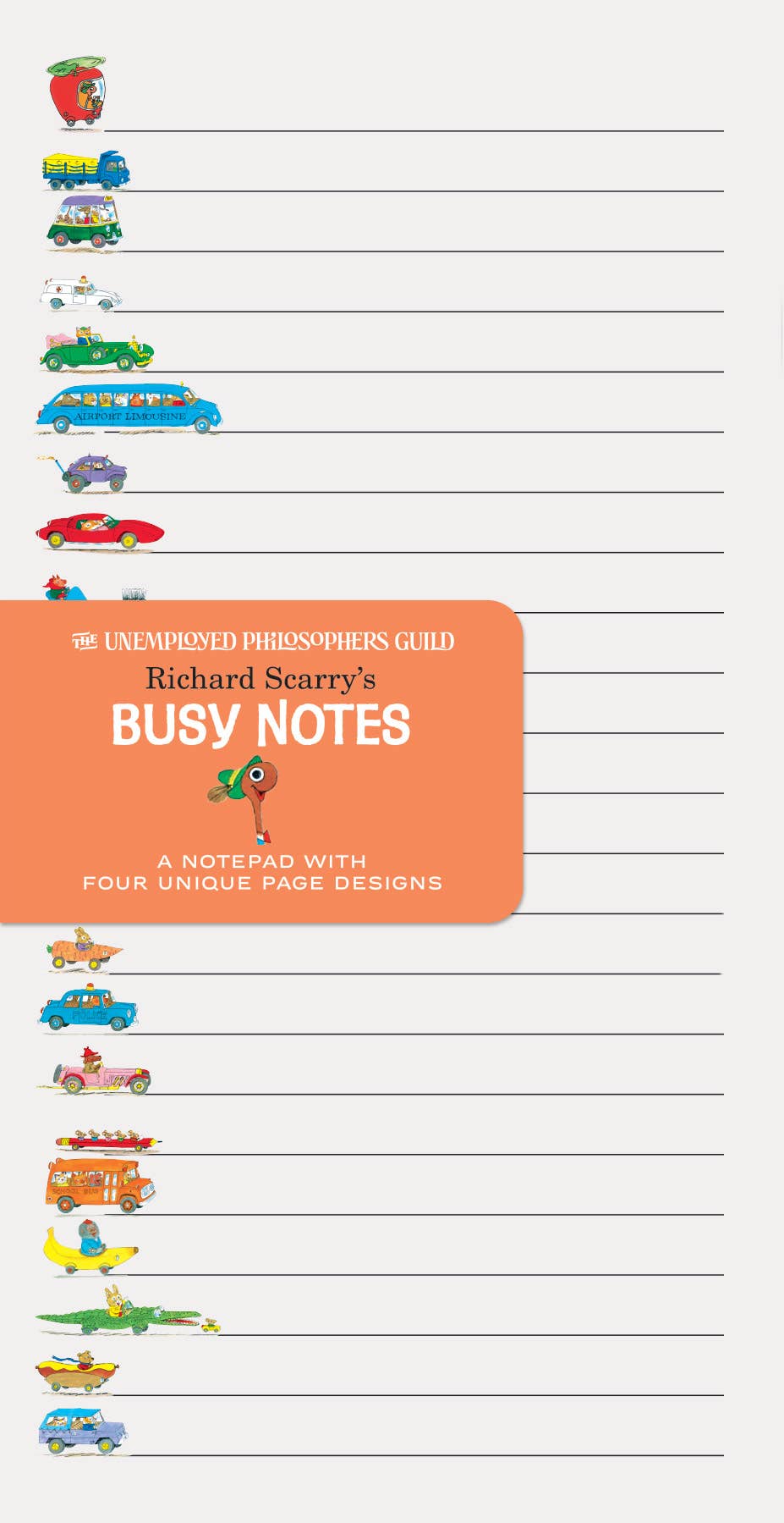 Richard Scarry Notepad