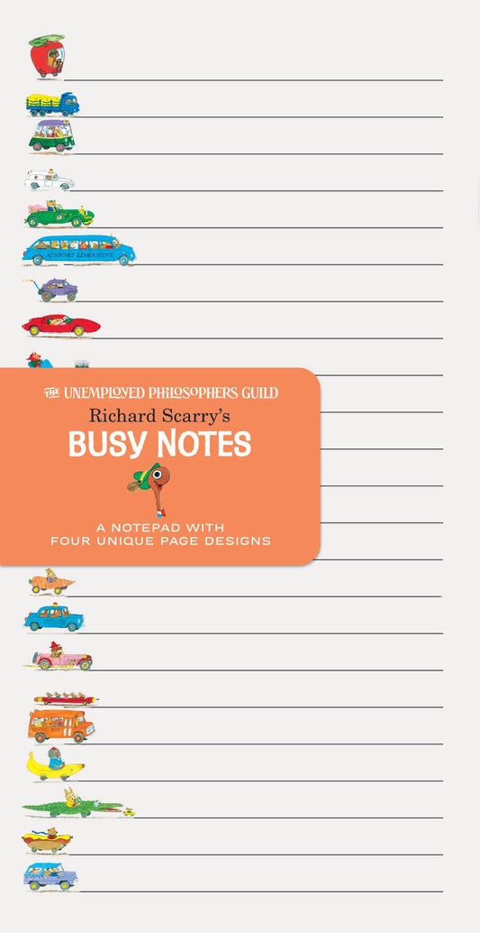 Richard Scarry Notepad