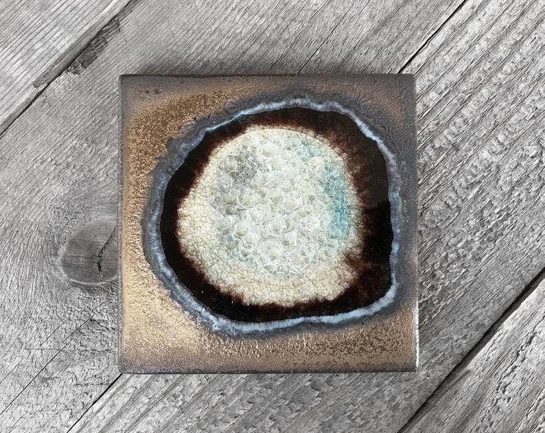 Square Coaster - Bronze