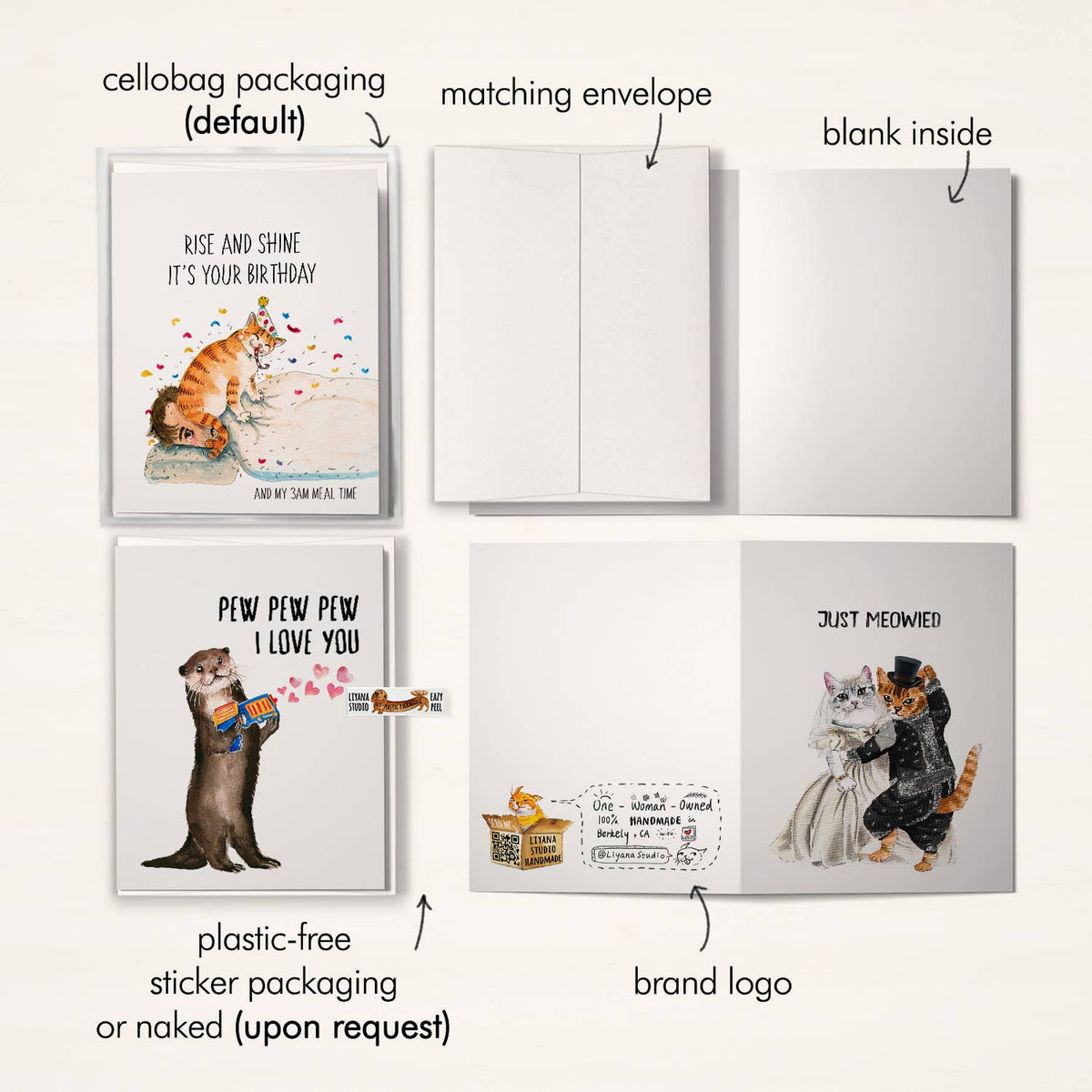 Endless Thanks Wiener - Funny Thank You Card